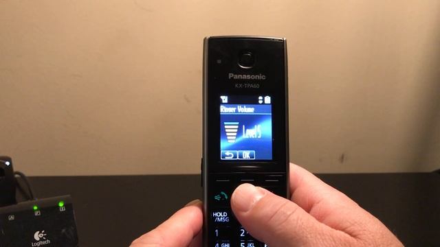 Panasonic TGP600: Ringer Volume смотреть онлайн