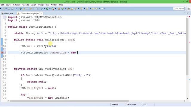 Java Download File From Internet Part 1 смотреть онлайн