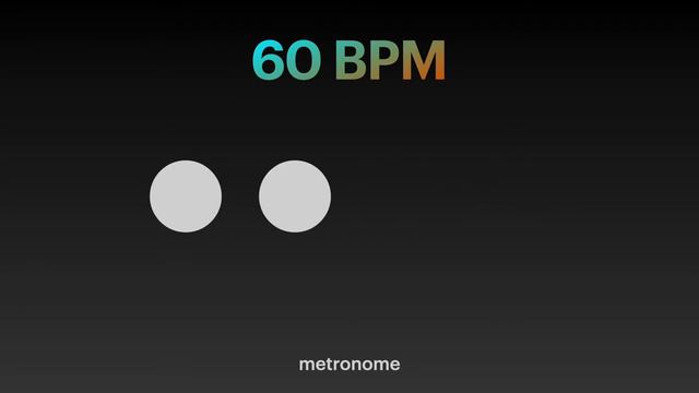 60 BPM - Metronome - 4/4 - Click смотреть онлайн