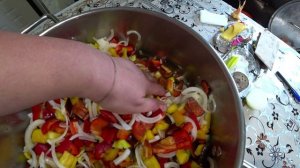 Рецепт лечо кусочками