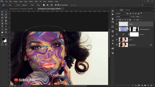 How to Make a Body Painting Effect in Photoshop - Photoshop Tutorials смотреть онлайн