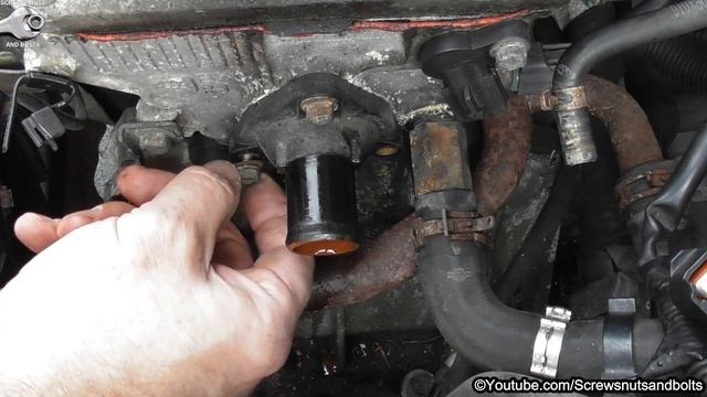 Thermostat Removal And Refitting - Nissan Micra K12
