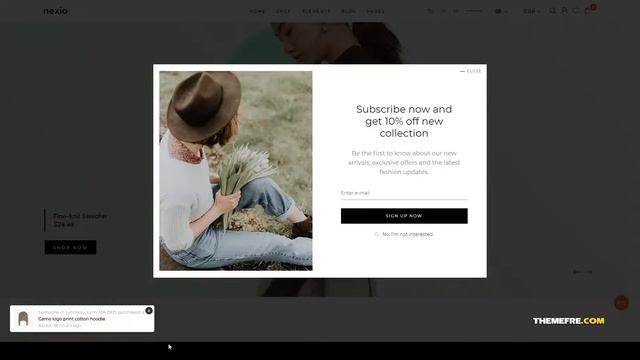 Nexio - Fashion WooCommerce Theme RTL store ajax Easy Create Website смотреть онлайн
