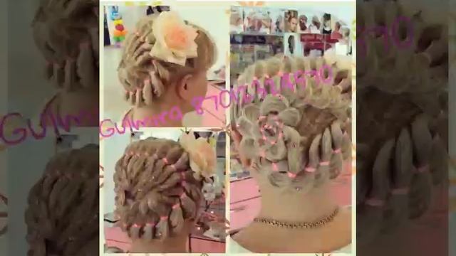 Свадебные,Вечерние прически !!!!! смотреть онлайн