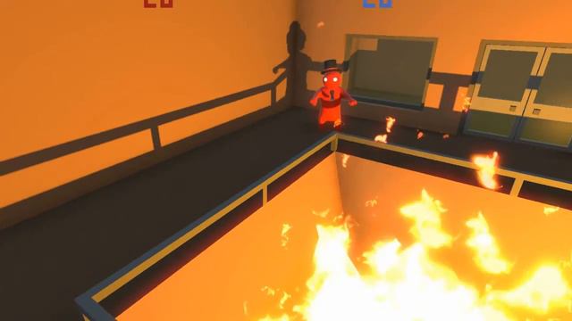 Играем в Gang Beasts.Часть первая. смотреть онлайн