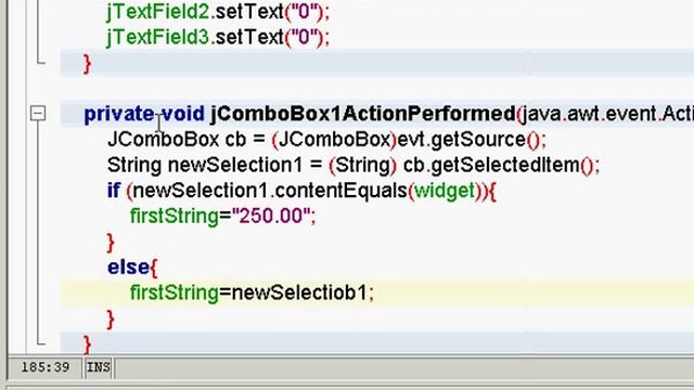 ComboBox for Java using NetBeans. Part 3 of 5 смотреть онлайн