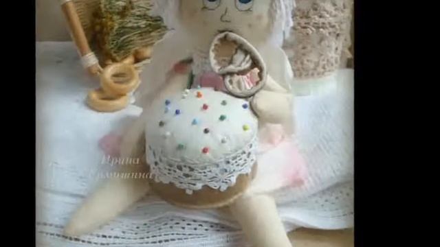 Текстильный ангел ручной работы смотреть онлайн