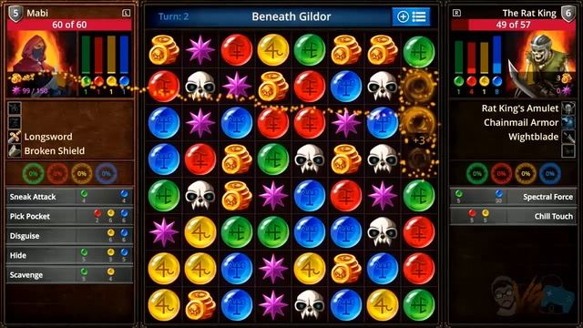 Puzzle Quest: The Legend Returns Review - Pleasantly Surprised! [Mabimpressions] смотреть онлайн