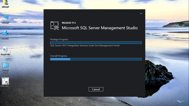 Installing Microsoft SQL Server Management Studio смотреть онлайн