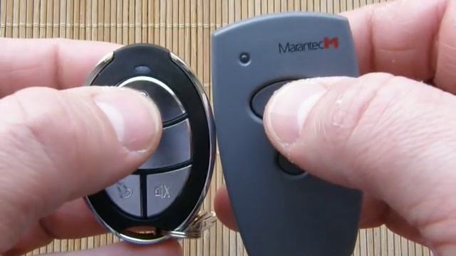Marantec 868,3MHz remote cloning procedure смотреть онлайн