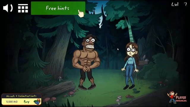 TrollFace Quest Horror - WOLFMAN Level #7 Gameplay Walkthrough смотреть онлайн