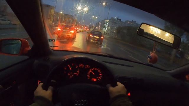 [POV] Audi A3 1.9 TDI 155 hp + City Driving Aggressive Moments [GoPro8] смотреть онлайн