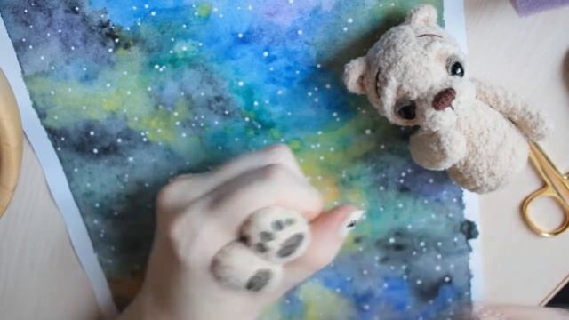 Валяние пяточек на вязаной игрушке смотреть онлайн