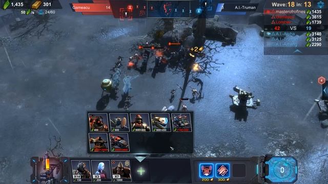 Art of War: Red Tides Gameplay смотреть онлайн