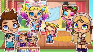 ВЫСТУПЛЕНИЕ АЛИНЫ - AVATAR WORLD ИСТОРИЯ  РУТИНА СЕМЬИ  ОБНОВЛЕНИЕ СЕРИАЛ