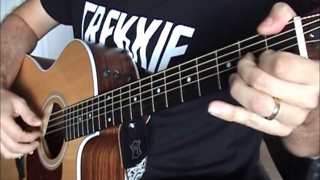 Falling Slowly Guitar Lesson with TAB смотреть онлайн