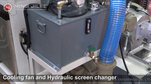 Plastic PE glove recycling machine, MGB-RP-120 смотреть онлайн