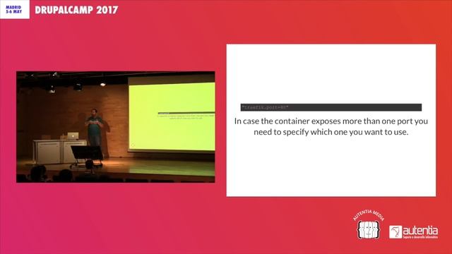Using Traefik.io with your local docker environments - Jesús Sánchez #DrupalCampES @jsbalsera смотреть онлайн