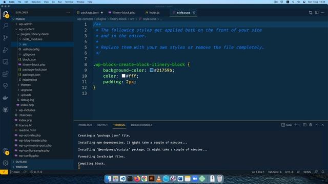 Native WordPress Gutenberg Blocks - Tooling & Setup of first block смотреть онлайн