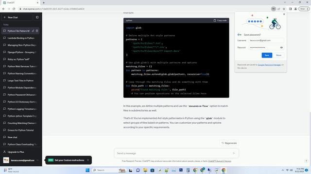 How would you implement antstyle patternsets in python to select groups of files смотреть онлайн