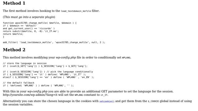 Wordpress: How can I set up multi language admin ui? (2 Solutions!!) смотреть онлайн