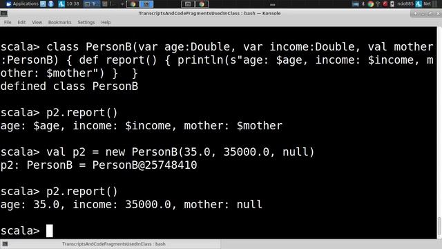 Scala Classes, including Case Classes смотреть онлайн