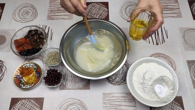 Постный Пирог с Клюквой\ Клюквенный Кекс\ Быстрый и Простой Рецепт Кекса смотреть онлайн