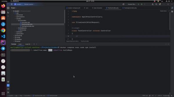 Как установить Laravel с Docker Compose