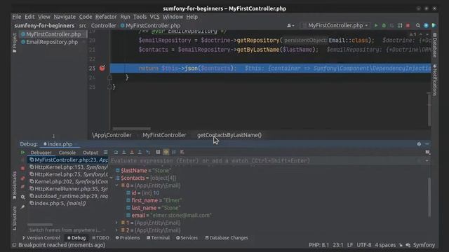 Symfony 6 & Doctrine ORM - How to query for objects (DQL, Query Builder, SQL)? смотреть онлайн