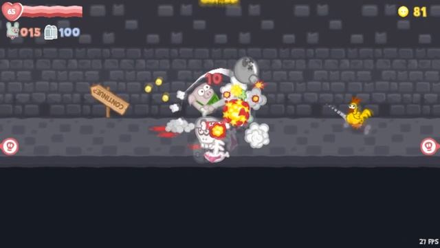 Мультик Игра Бекон Может Умереть/Bacon MAY DIE/ обновление игры смотреть онлайн