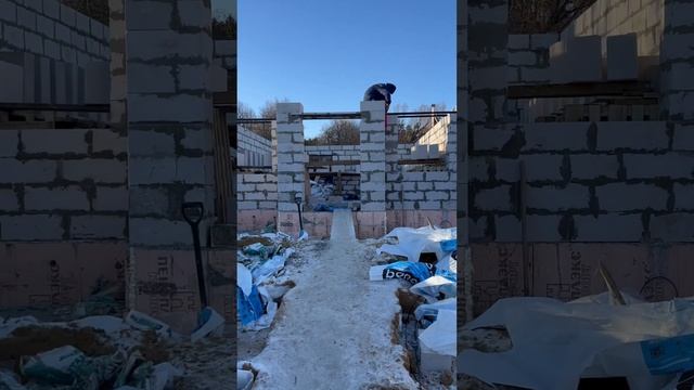 Дом из газосиликатных блоков