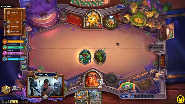 TOPDECK ist mein zweiter Vorname! - Dootcom Road To Legend - Hearthstone Standard смотреть онлайн