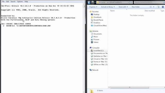 Cómo crear un Tablespace con PL/SQL смотреть онлайн