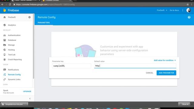 Create Remote Config - Setting in Firebase смотреть онлайн