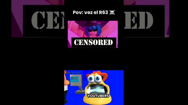 POV: Vez el R63 de roblox ☠️ #Roblox #humor #pizzatower смотреть онлайн