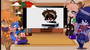 /Glamrocks react to glammike♡♡♡glamike au [gacha club]