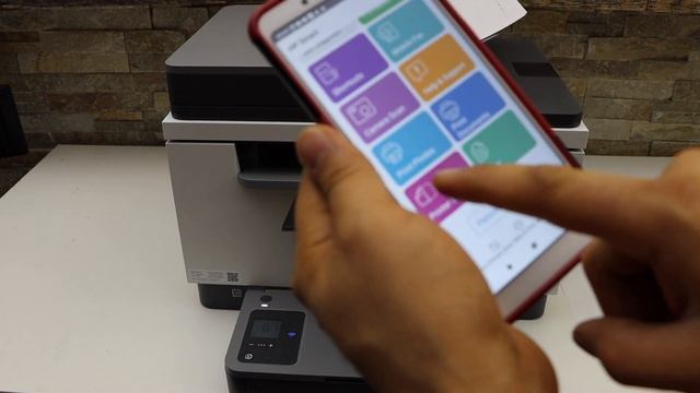 HP LaserJet M236sdw Scanning & Printing Video. смотреть онлайн