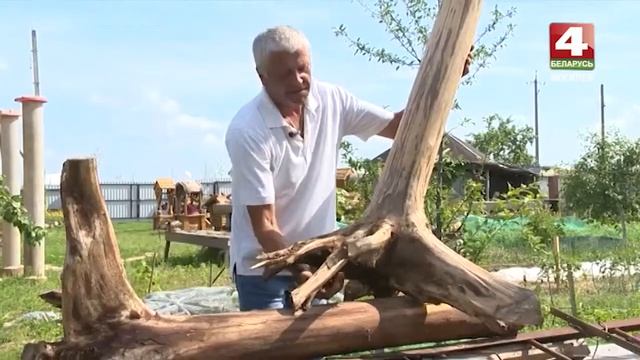 Декоративные поделки из дерева на садовом участке смотреть онлайн