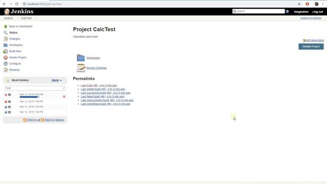 Run autotest using Jenkins смотреть онлайн