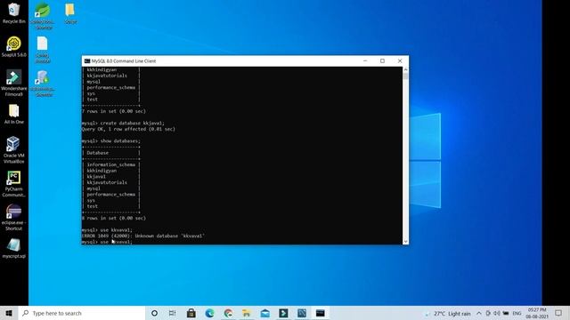 How to create and use a schema in the MYSQL database? | MySQL Tutorials | KK JavaTutorials смотреть онлайн