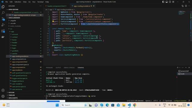 Create Personal Portfolio Website in Angular 16 смотреть онлайн