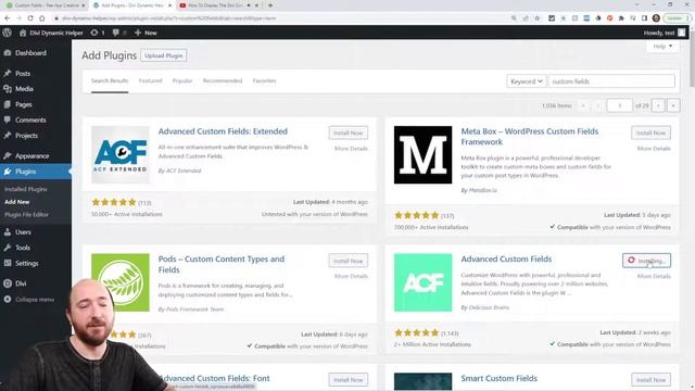 Custom Fields Documentation | Divi Dynamic Helper Plugin смотреть онлайн