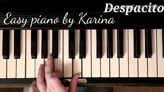 How to play Despacito on Piano Как играть на пианино песню Despacito смотреть онлайн