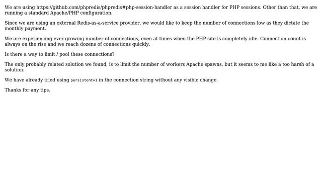 DevOps & SysAdmins: Limit redis connections when using PhpRedis as session store смотреть онлайн
