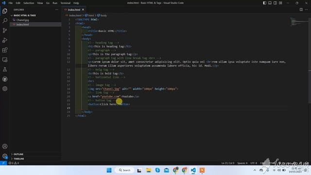 HTML Tutorial for Beginners | HTML All Basic Tags смотреть онлайн