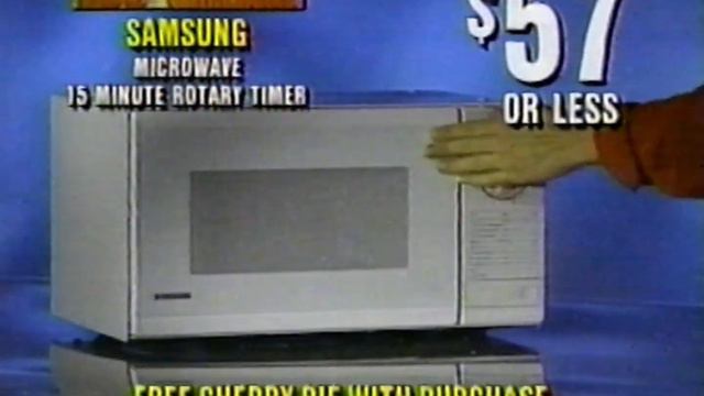 ABC Warehouse Washington's Birthday. buy a microwave get a free cherry pie/President's Day 1997 WJR смотреть онлайн