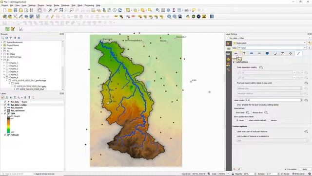 Download, Style and Label Cities and Towns from OpenStreetMap смотреть онлайн