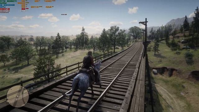 Red Dead Redemption 2 RTX 2080TI I9 9900KS frames per second in 4K смотреть онлайн