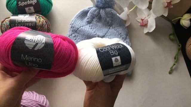 Обзор пряжи из мериносовой шерсти/3 часть. Malabrigo и Lana Grossa. Мое мнение. Показываю изделия. смотреть онлайн
