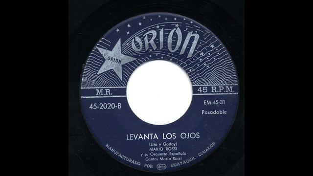 Mario Rossi - Levanta Los Ojos - Orion 2020-b смотреть онлайн